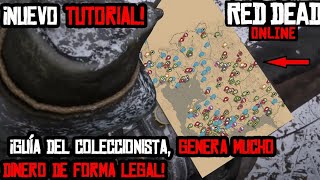 RDR 2 Online ¡NUEVO tutorial del mapa interactivo para coleccionistas [upl. by Notgnilra531]