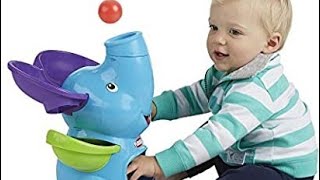 Playskool Poppin Park Elefun Busy Ball Popper Toy Review [upl. by Peer]