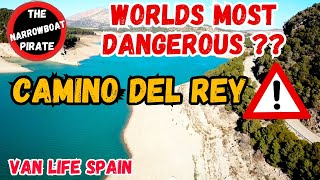 Conquering Spains Deadliest Trail  Epic Solo Van Life Adventure On The Camino Del Rey Ep 144 [upl. by Buffy598]