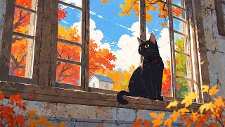 Peaceful Autumn Day 🍂 Lofi Morning Vibes 🍂 Fall Lofi Songs To Enjoy The First Breeze Of The Autumn [upl. by Alyaj]