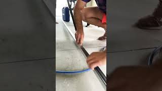 Como colocar cinta de neopreno de forma practica💥👷‍♂️ construction tipsandtricks drywall [upl. by Aibsel]