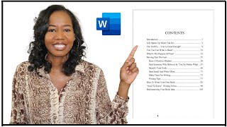 How To Create A Table Of Contents In Microsoft Word [upl. by Rehpotsyrk]