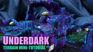 Underdark  Terrain MiniTutorial [upl. by Ahtiek999]