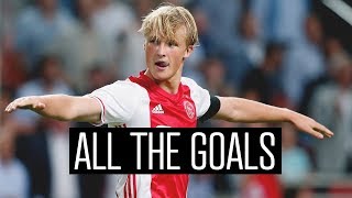 ALL THE GOALS  Kasper Dolberg  45 Ice Cold Finishes [upl. by Pogue]