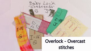 How to Sew Overlock Stitch by Hand [upl. by Merridie733]