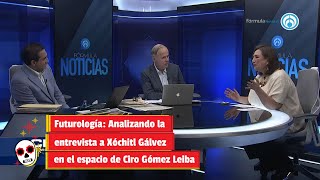 Futurología Analizando la entrevista a Xóchitl Gálvez en el espacio de Ciro Gómez Leiba [upl. by Graeme]