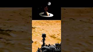 mars mission with earth view space animation planet [upl. by Eniarda]