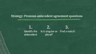 Pronoun Antecedent Agreement v3 [upl. by Proudman]