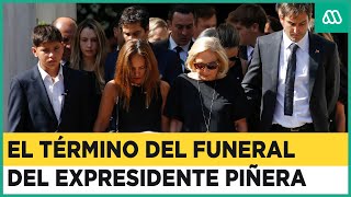 Finaliza el funeral de estado del expresidente Sebastián Piñera [upl. by Ahsha]