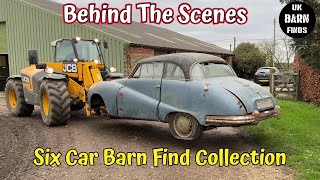 Collecting Six Barn Find Cars With Anglia Car Auctions  Ford x2 Opel Jaguar Land Rover amp Austin [upl. by Merete]