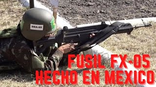 Fusil Xiuhcóatl FX05 la quotserpiente de fuegoquot mexicana [upl. by Alberto]