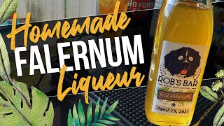 HOW TO MAKE FALERNUM  Homemade Falernum Liqueur  Tiki Recipes [upl. by Ennahoj]