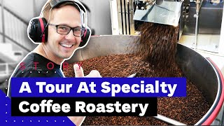 How Coffee Roasters Innovate A Tour At Hard Beans Roasting Space [upl. by Latashia279]