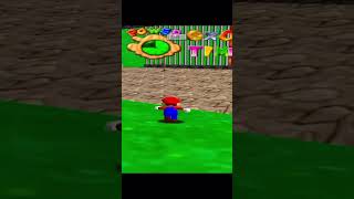 Super mario 64 speedrun supermario64 supermario supermariobros mario androidgamesgamingshorts [upl. by Pals]