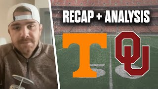 Oklahoma Tennessee Recap amp Analysis  2024 [upl. by Anidal]