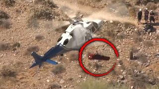 Woman Spins 175 Times During Helicopter Rescue Gone Wrong [upl. by Anilasor]