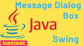 How to create Message Dialog Box in java swing  PopUp in Swing [upl. by Anytsirhc]