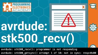 Fix avrdude stk500recv programmer is not responding [upl. by Meaghan78]