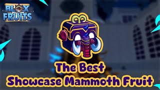 Mammoth Fruit Showcase  Blox Fruits [upl. by Aikahc]