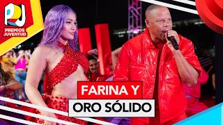 Fariana y Oro Sólido en Premios Juventud 2024 su éxito viral El Caballito en Noche de Estrellas [upl. by Reffinnej]