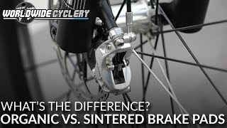 Mountain Bike Brake Pads  Organic vs Sintered  Whats the Difference [upl. by Paz]