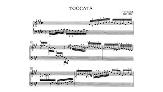 Bach Toccatas BWV 910916 Andrés Maupoint SCOREVIDEO [upl. by Lindie]