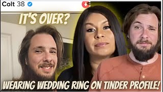 Colt spotted on tinder Is its over for him and Vanessa 90dayfiance 90dayfiancetlc tlc 90day [upl. by Anuala]