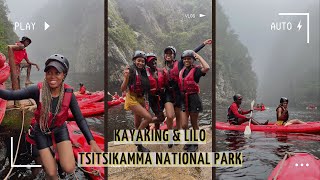 Travel Vlog Kayak amp Lilo  Tsitsikamma National Park  South African Youtuber [upl. by Zuzana671]