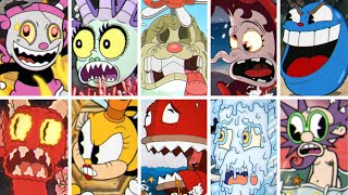 Cuphead  All Bosses with Ms Chalice DLC Included [upl. by Llebasi758]