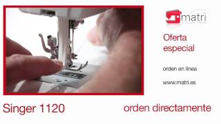 Singer 1120 Promo  Naaimachine Sewingmachine Machine a Coudre Nahmaschinen Máquinas de Coser [upl. by Luoar176]