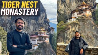 TIGER NEST MONASTERY  Paro Bhutan 🇧🇹 [upl. by Erihppas]