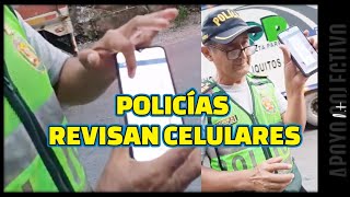 POLICÍA REVISA CELULAR [upl. by Hamel126]