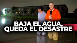 LOMAS DE ZAMORA baja el agua pero queda el desastre [upl. by Picco]