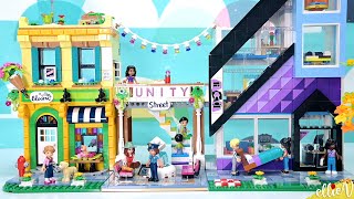 The first Lego Friends set designed for advanced builders  Downtown Flower amp Design Store overview [upl. by Karolyn]