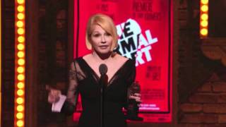 Tony Awards Acceptance Speech  Ellen Barkin  The Normal Heart [upl. by Socrates]