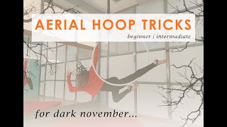 AERIAL HOOP beginnerintermediate  SPOOKY EDITION 👻 [upl. by Adanama]