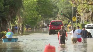 Fort Lauderdale neighborhoods remain inundated [upl. by Gabe913]