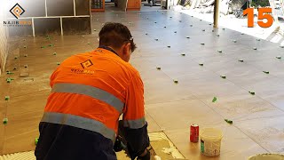 Alfresco Tiling  install 600x600 Tile 15 [upl. by Bensen]