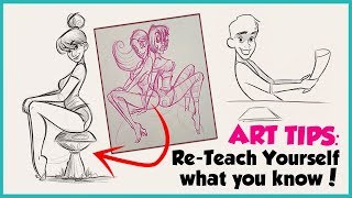 Art Tips Reteach yourself what you know [upl. by Llegna]