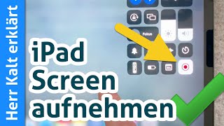 iPad Bildschirm aufnehmen – OHNE APP – Screencast aufnehmen [upl. by Giuseppe]