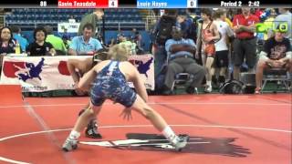 Cadet 88  Gavin Teasdale Pennsylvania vs Louie Hayes Illinois [upl. by Malonis]