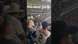 STX Feral Boys at an Astros game ⚾️ we had a blast mlbb mlb houstonastros megustastu 956 [upl. by Alyss105]