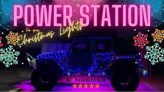 Kingboss 600W Powerstation for Christmas Lights [upl. by Caty501]