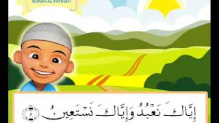 Surah Al Fatihah Untuk Kanak kanak Versi Upin dan Ipin Low [upl. by Iliram939]