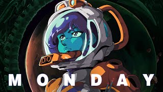 Alien MONDAY anime horror [upl. by Rettke]