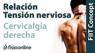 Cervicalgia o dolor cervical a lado derecho y su relación con el estrés y la tensión nerviosa [upl. by Algy]