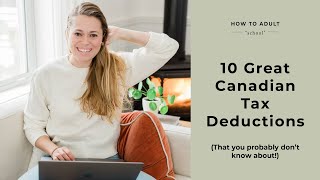 What Is A Tax Write Off  Canadian Tax Deductions Explained [upl. by Cicily]