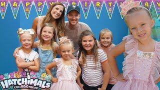 HATCHIMALS BIRTHDAY PARTY 🎂 Peytons 5th Birthday Special [upl. by Georgetta647]