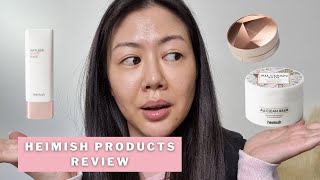 REVIEW  HEIMISH ARTLESS GLOW BASE ALL CLEAN BALM ARTLESS PERFECT CUSHION  Roseline Vongsuvanh [upl. by O'Reilly]