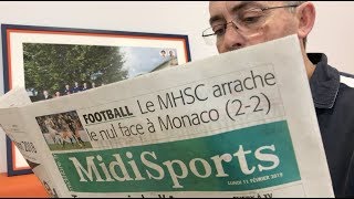 La revue de presse après MHSC 22 AS Monaco [upl. by Gayner681]